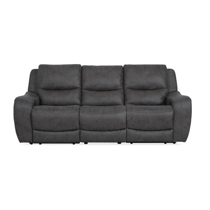 Furniture of America Evelio Modern Oversized Power Recline Sofa with USB Ports