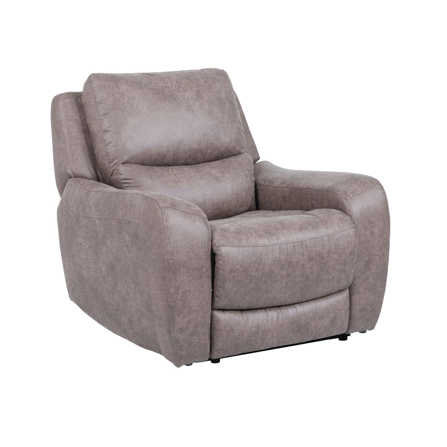 Furniture of America Evelio Modern Oversized Power Recliner with USB Ports