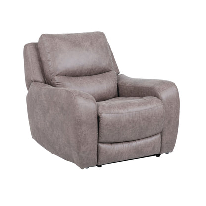 Furniture of America Evelio Modern Oversized Power Recliner with USB Ports