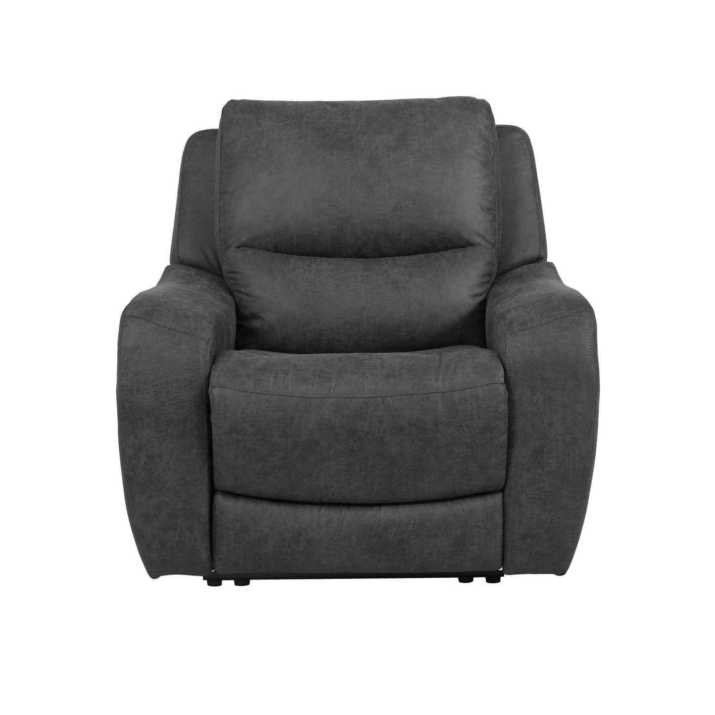 Furniture of America Evelio Modern Oversized Power Recliner with USB Ports