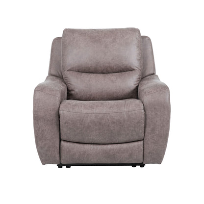Furniture of America Evelio Modern Oversized Power Recliner with USB Ports