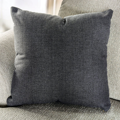 Frane Transitional Beige Chenille Upholstered T-Cushion Sofa by Furniture of America