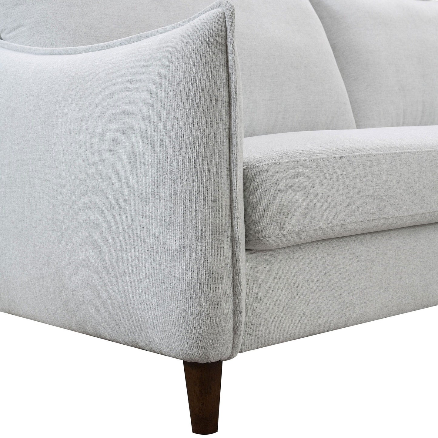 Furniture of America Lolly Modern OEKO TEX Chenille Fabric Sofa