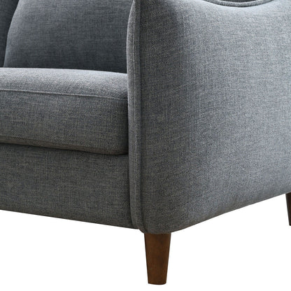 Furniture of America Lolly Modern OEKO TEX Chenille Fabric Sofa