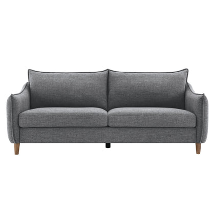 Furniture of America Lolly Modern OEKO TEX Chenille Fabric Sofa