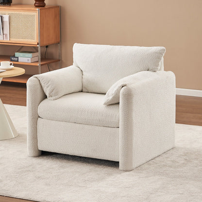 GDFStudio - Chloe Comfy Chenille Sofa Couch - Modern Upholstered Sofa Set