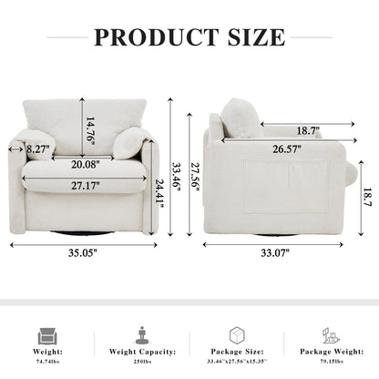 GDFStudio - Chloe Comfy Chenille Sofa Couch - Modern Upholstered Sofa Set