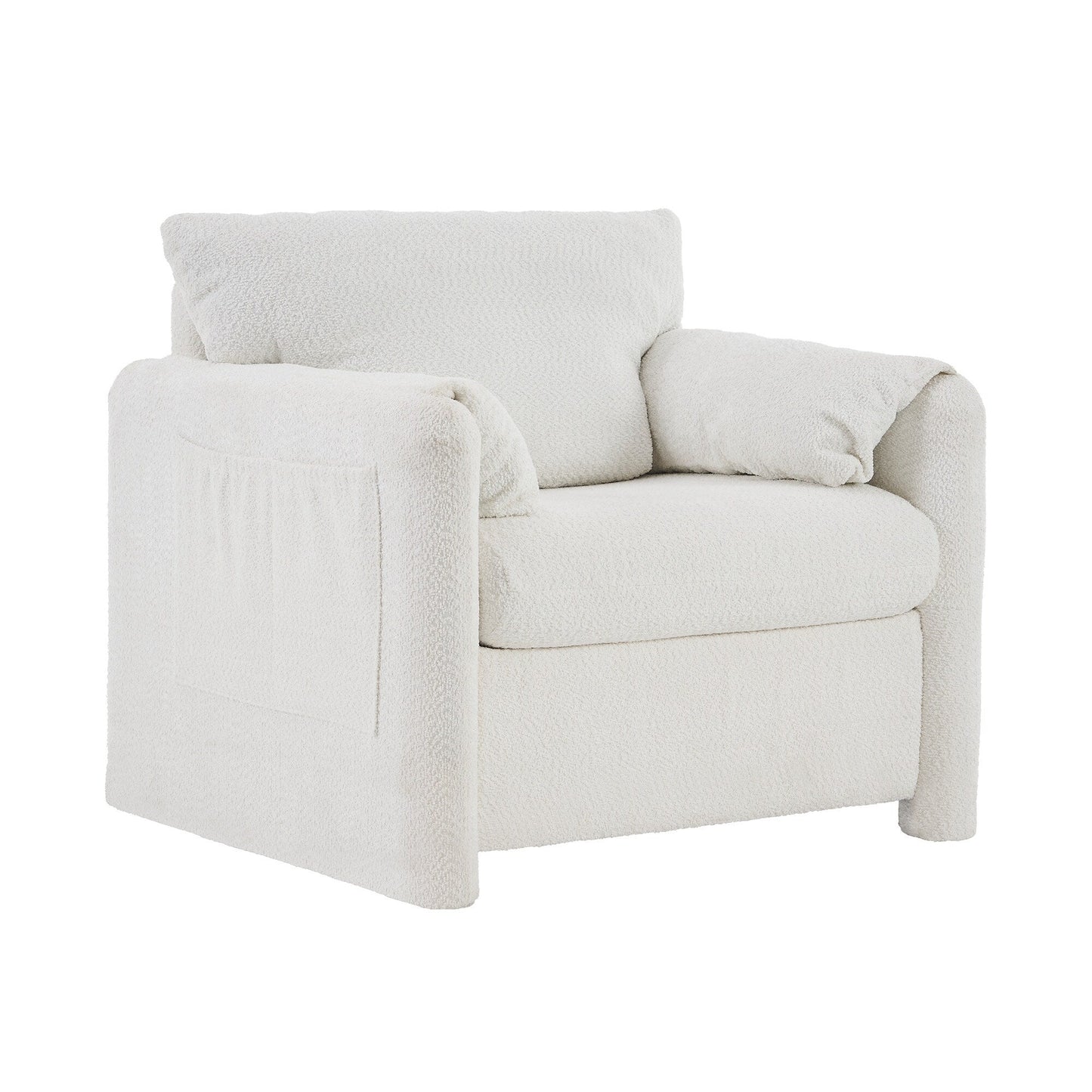 GDFStudio - Chloe Comfy Chenille Sofa Couch - Modern Upholstered Sofa Set