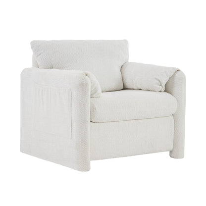 GDFStudio - Chloe Comfy Chenille Sofa Couch - Modern Upholstered Sofa Set