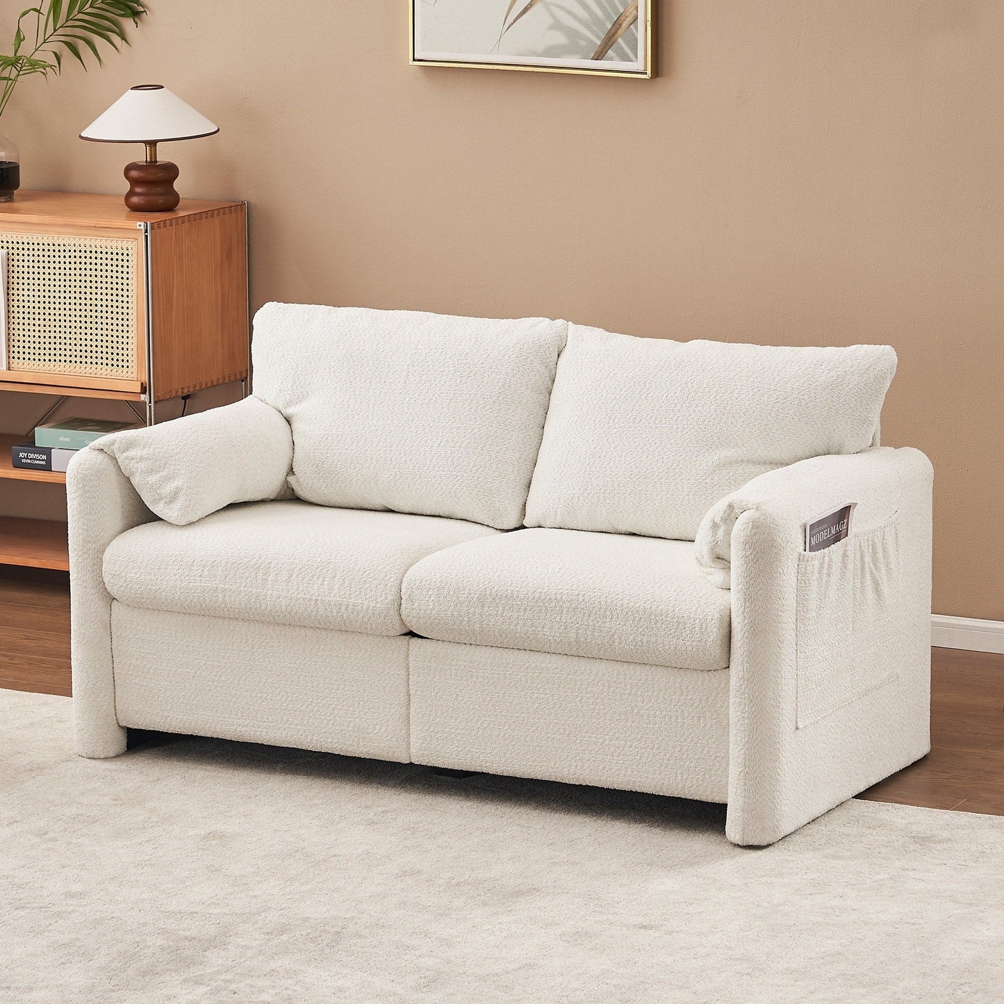 GDFStudio - Chloe Comfy Chenille Sofa Couch - Modern Upholstered Sofa Set