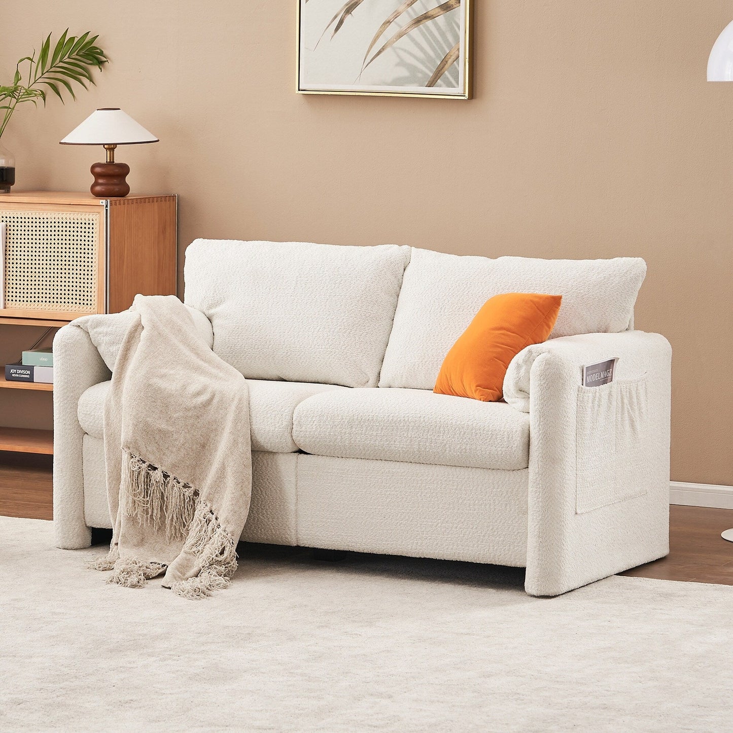 GDFStudio - Chloe Comfy Chenille Sofa Couch - Modern Upholstered Sofa Set