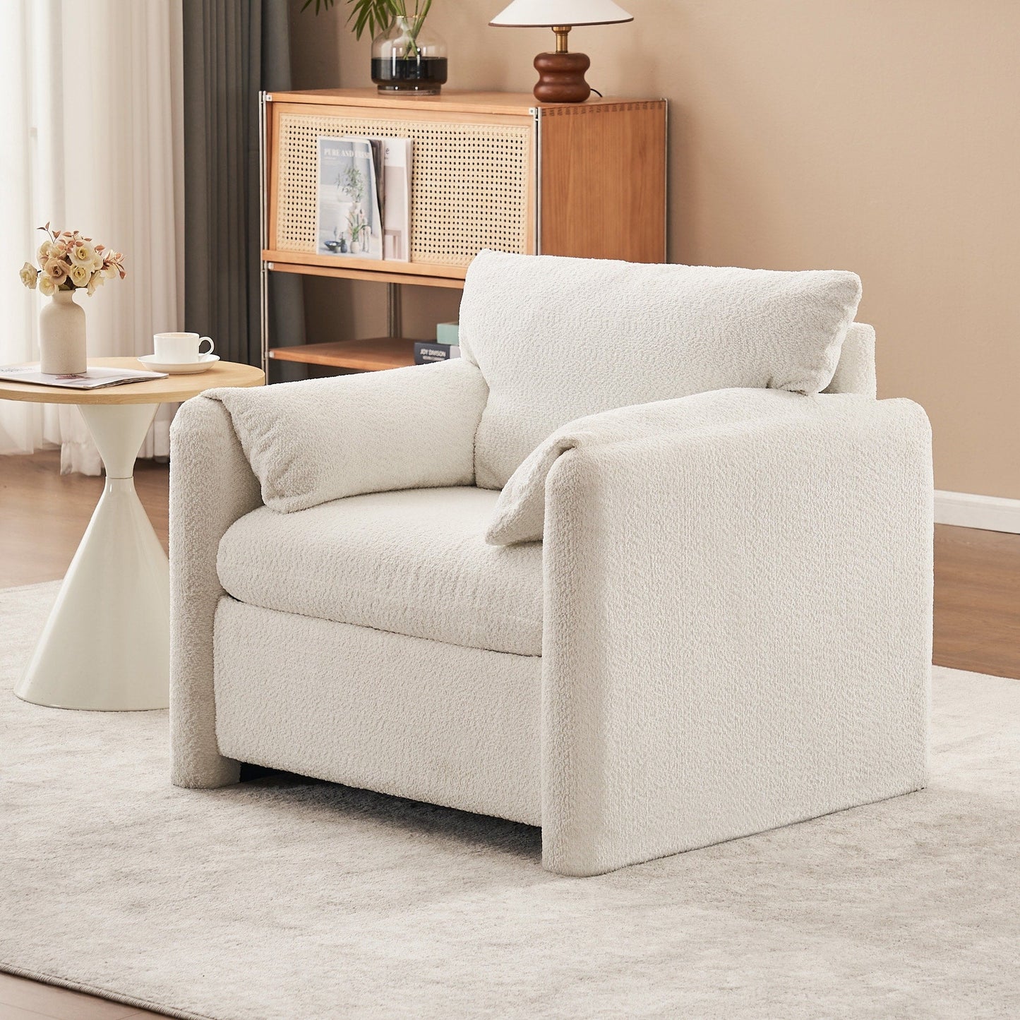 GDFStudio - Chloe Comfy Chenille Sofa Couch - Modern Upholstered Sofa Set
