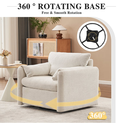 GDFStudio - Chloe Comfy Chenille Sofa Couch - Modern Upholstered Sofa Set