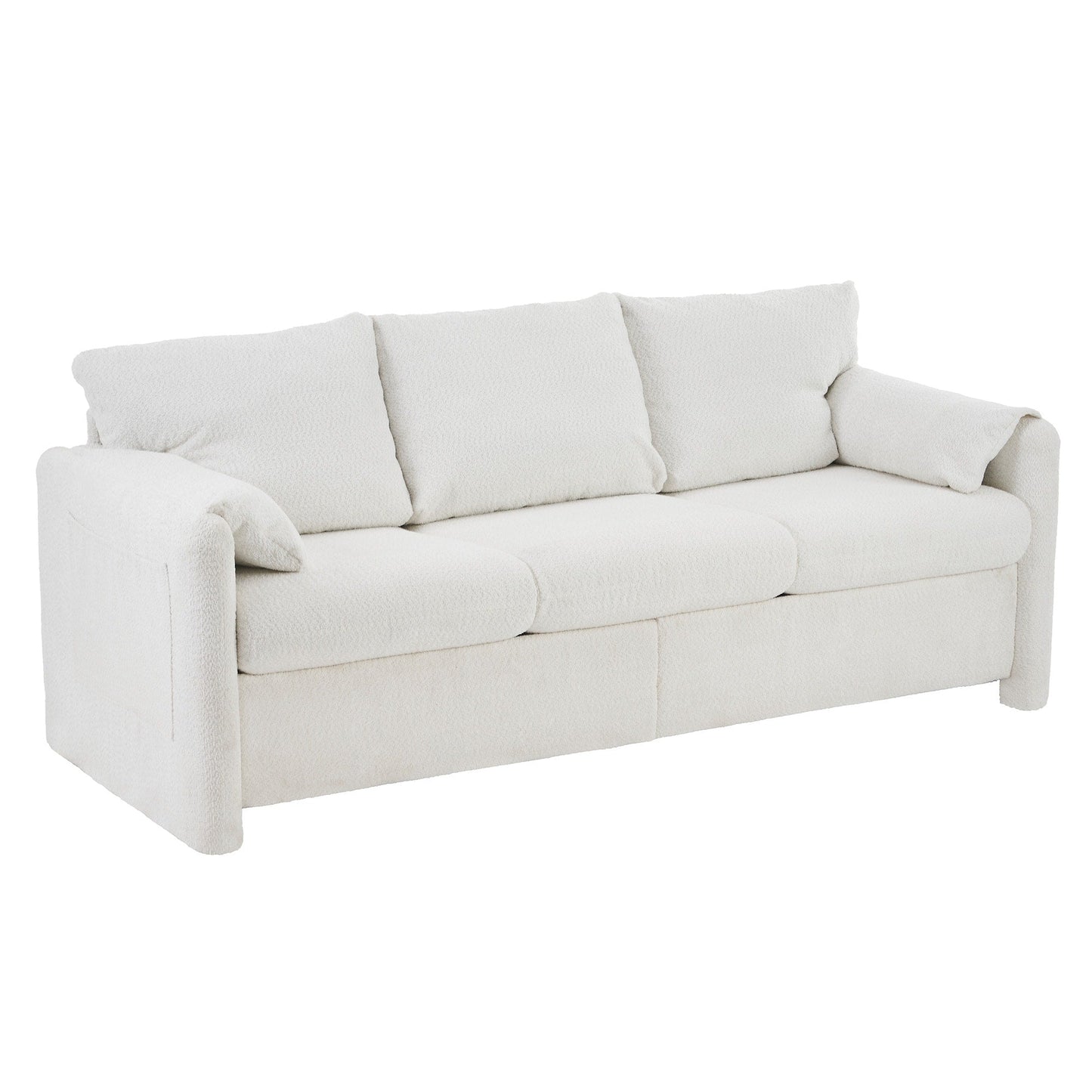 GDFStudio - Chloe Comfy Chenille Sofa Couch - Modern Upholstered Sofa Set