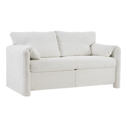GDFStudio - Chloe Comfy Chenille Sofa Couch - Modern Upholstered Sofa Set