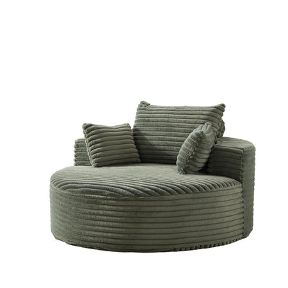 GDFStudio - Emberwood Corduroy Single Sofa Cloud Recliner