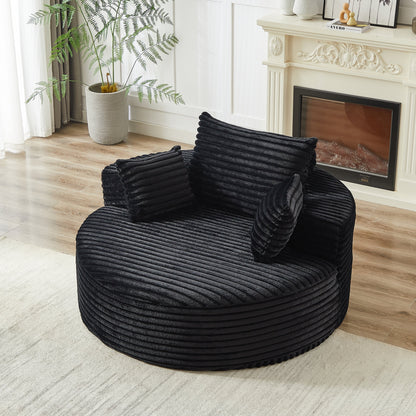 GDFStudio - Emberwood Corduroy Single Sofa Cloud Recliner