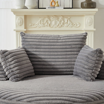 GDFStudio - Emberwood Corduroy Single Sofa Cloud Recliner