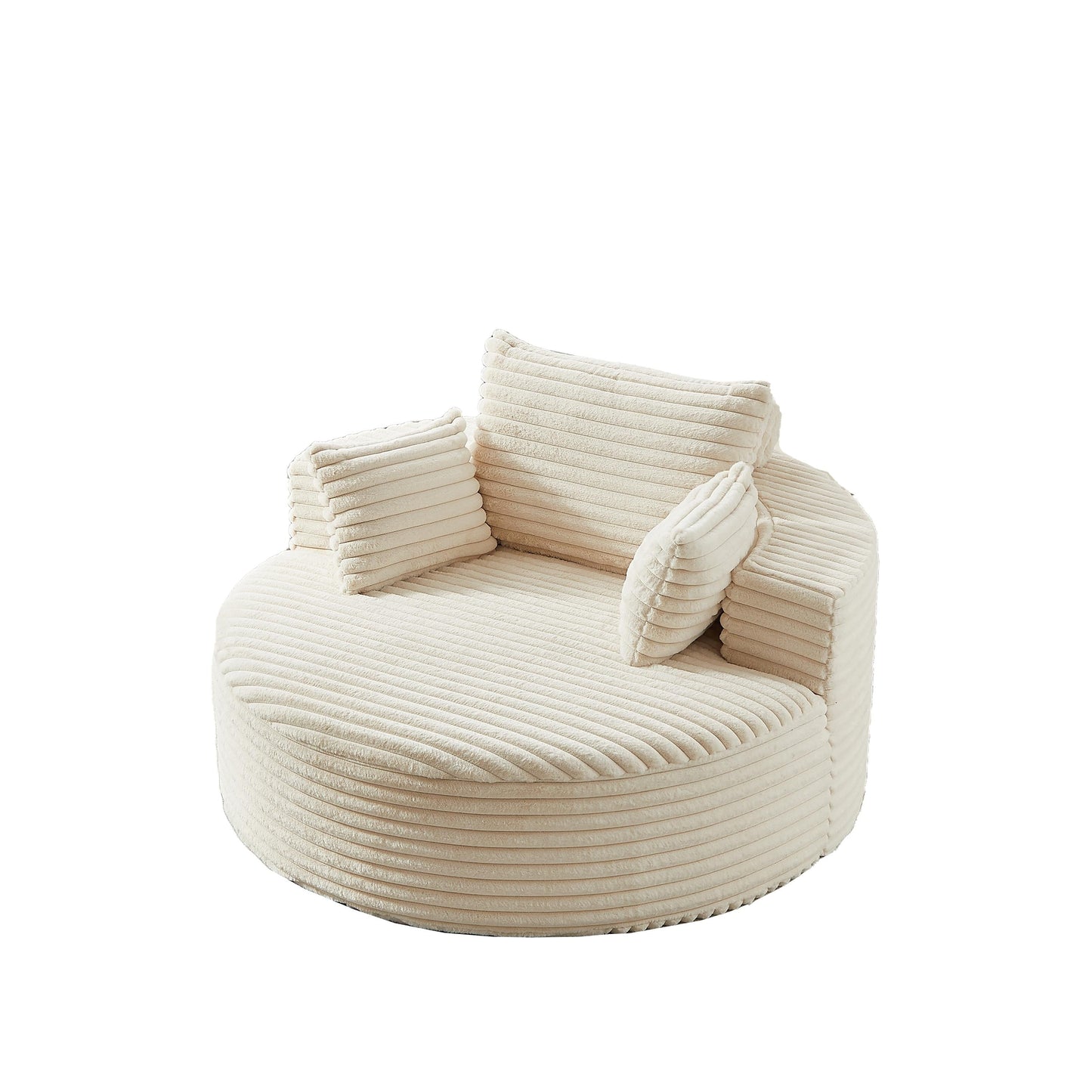 GDFStudio - Emberwood Corduroy Single Sofa Cloud Recliner