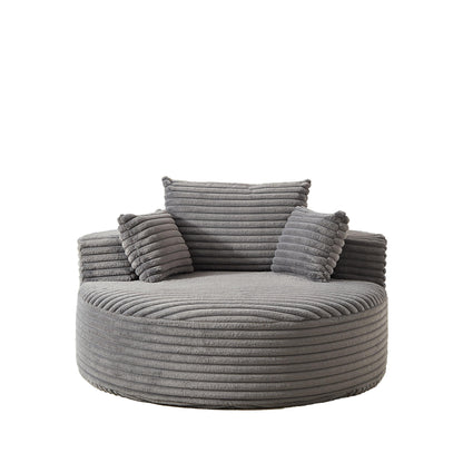 GDFStudio - Emberwood Corduroy Single Sofa Cloud Recliner