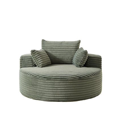 GDFStudio - Emberwood Corduroy Single Sofa Cloud Recliner