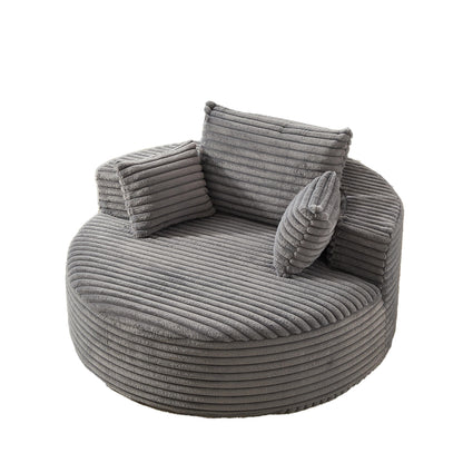 GDFStudio - Emberwood Corduroy Single Sofa Cloud Recliner