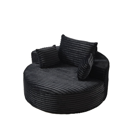 GDFStudio - Emberwood Corduroy Single Sofa Cloud Recliner