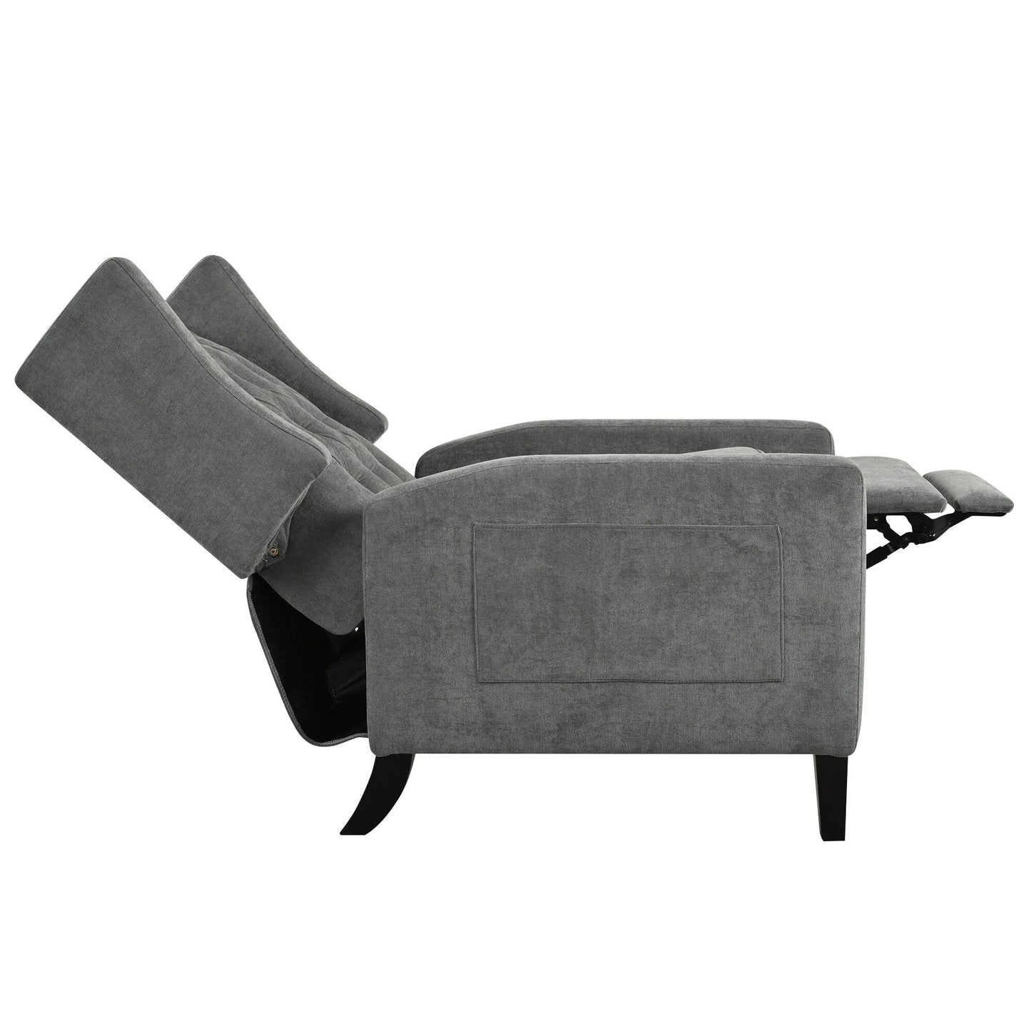 Christopher Knight Home - Isabella Manual WingBack Recliner Chair with Foldable Table & USB Ports