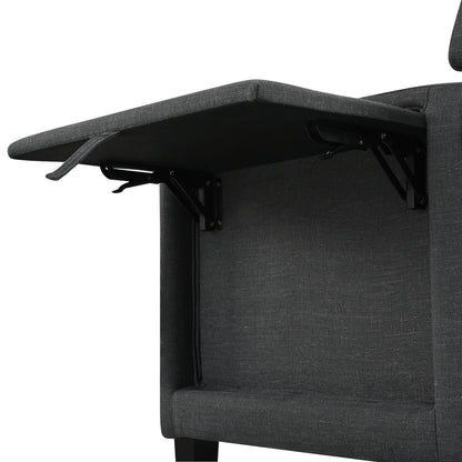 Christopher Knight Home - Isabella Manual WingBack Recliner Chair with Foldable Table & USB Ports