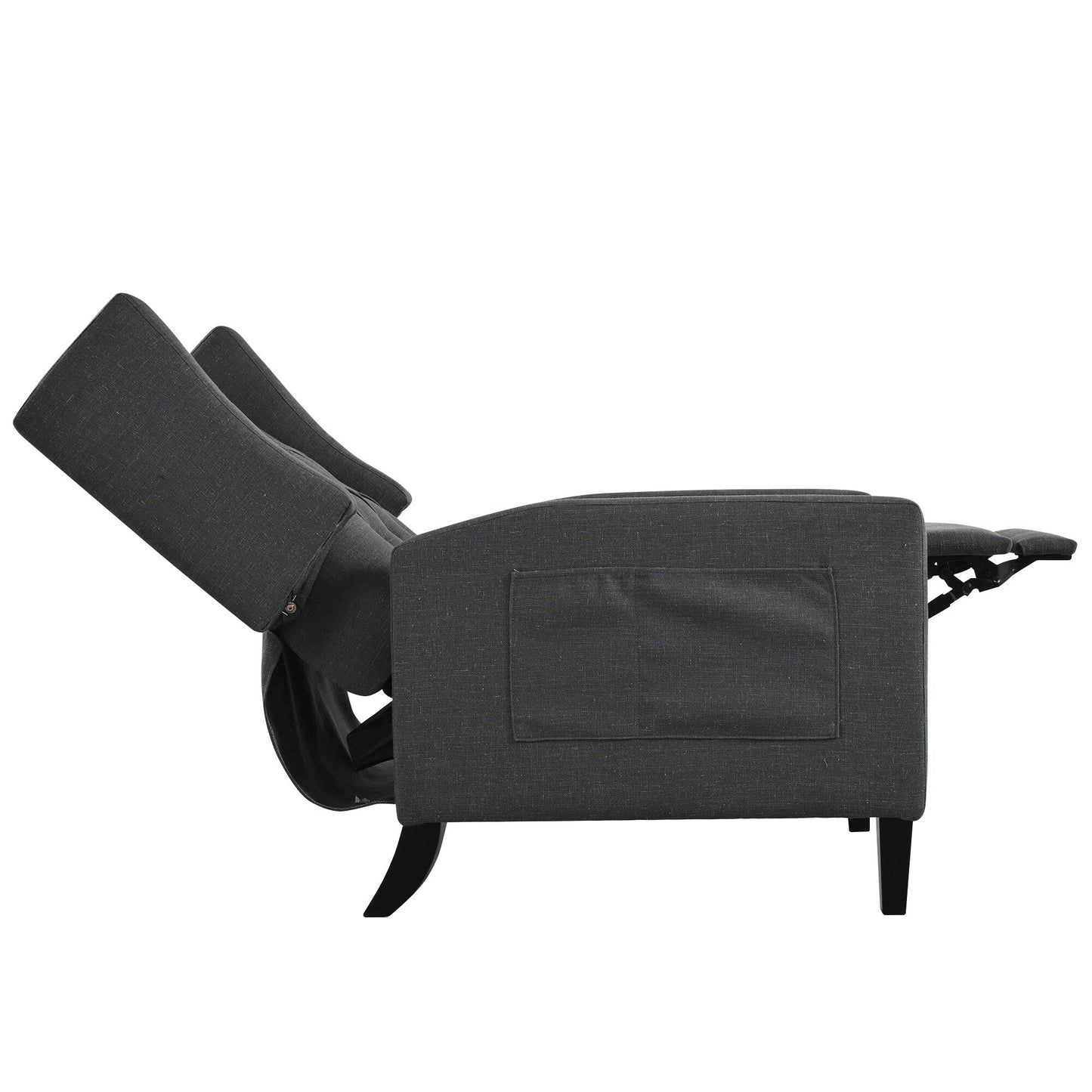 Christopher Knight Home - Isabella Manual WingBack Recliner Chair with Foldable Table & USB Ports