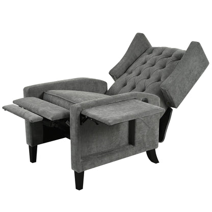 Christopher Knight Home - Isabella Manual WingBack Recliner Chair with Foldable Table & USB Ports