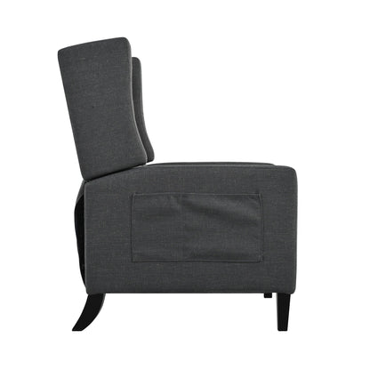 Christopher Knight Home - Isabella Manual WingBack Recliner Chair with Foldable Table & USB Ports