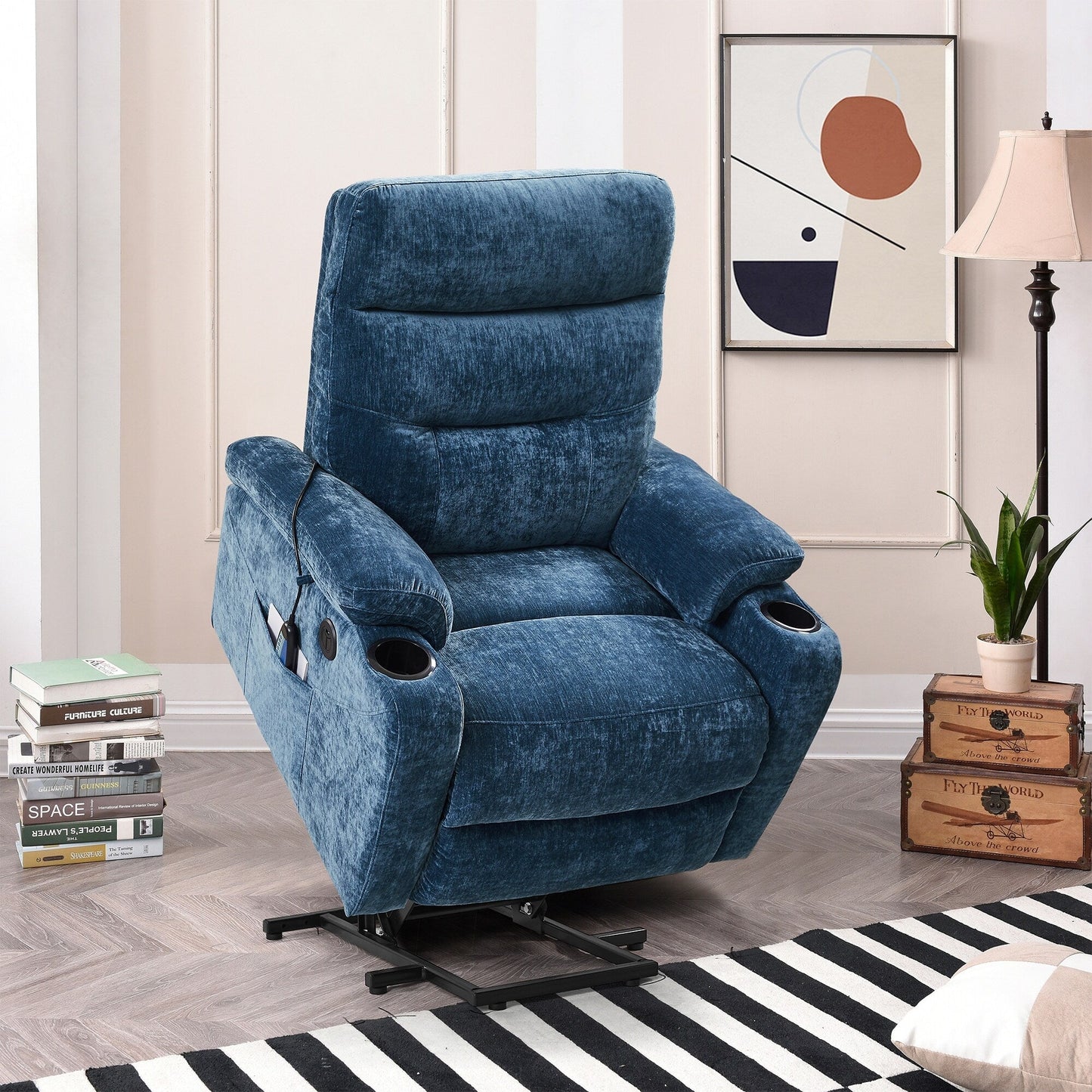 Christopher Knight Home Electric Power Lift Recliner Chair with Massage