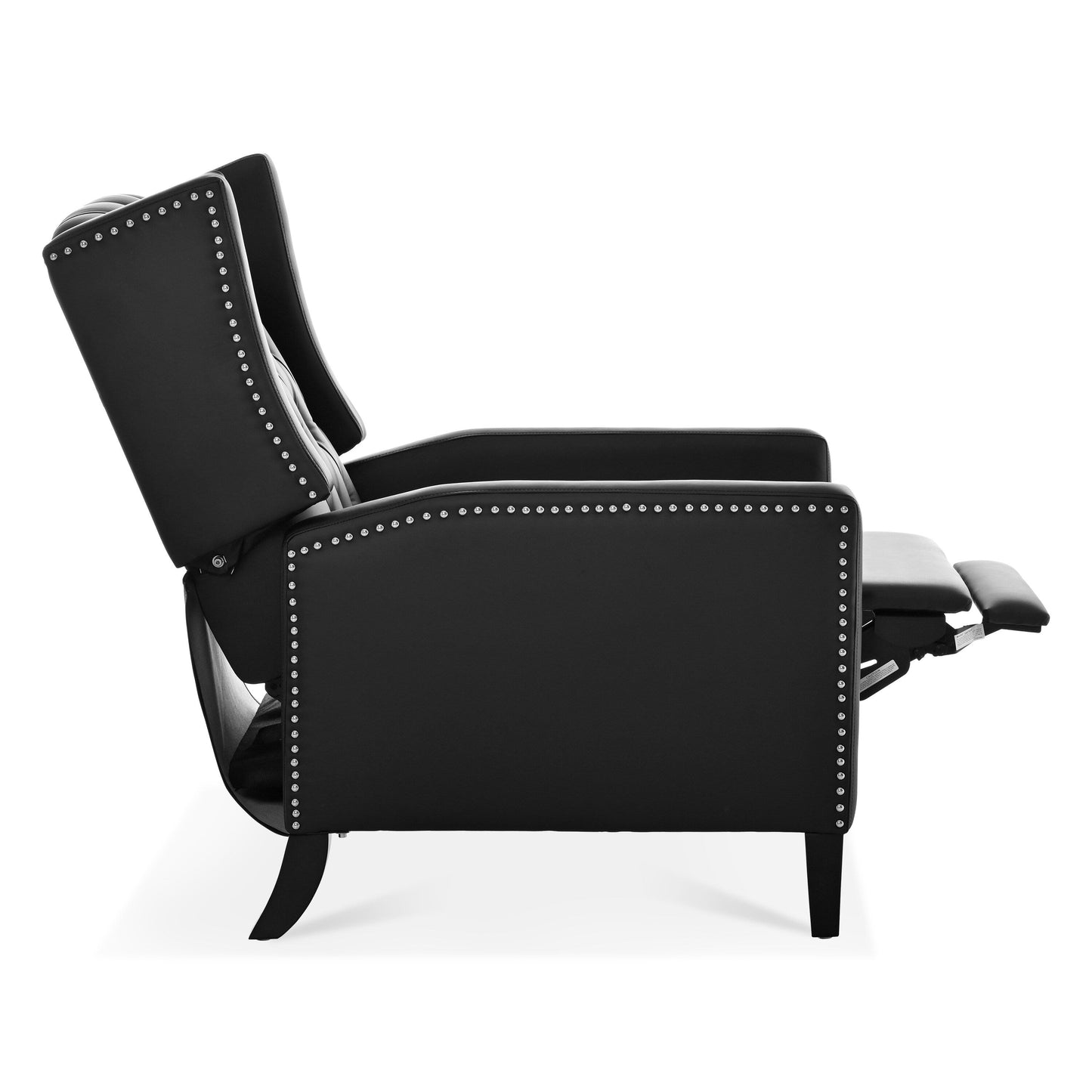 Christopher Knight Home Upholstered Wing Back Push Recliner Chair