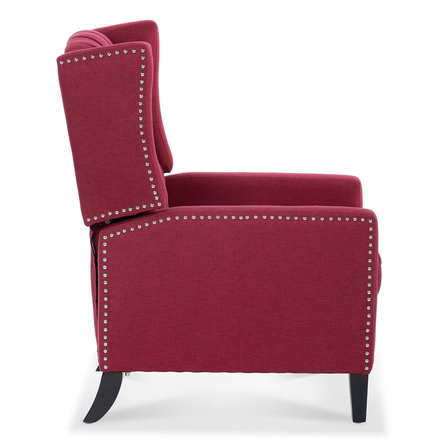 Christopher Knight Home Upholstered Wing Back Push Recliner Chair