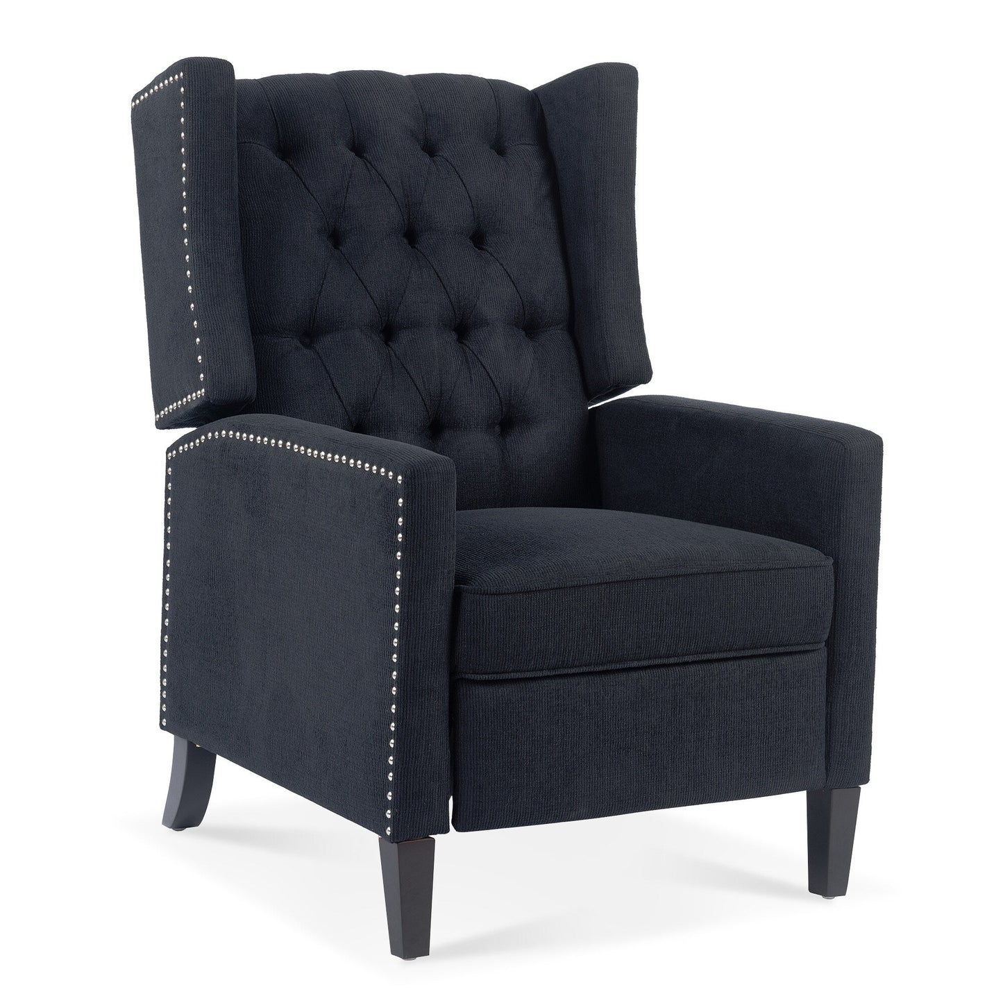 Christopher Knight Home Upholstered Wing Back Push Recliner Chair