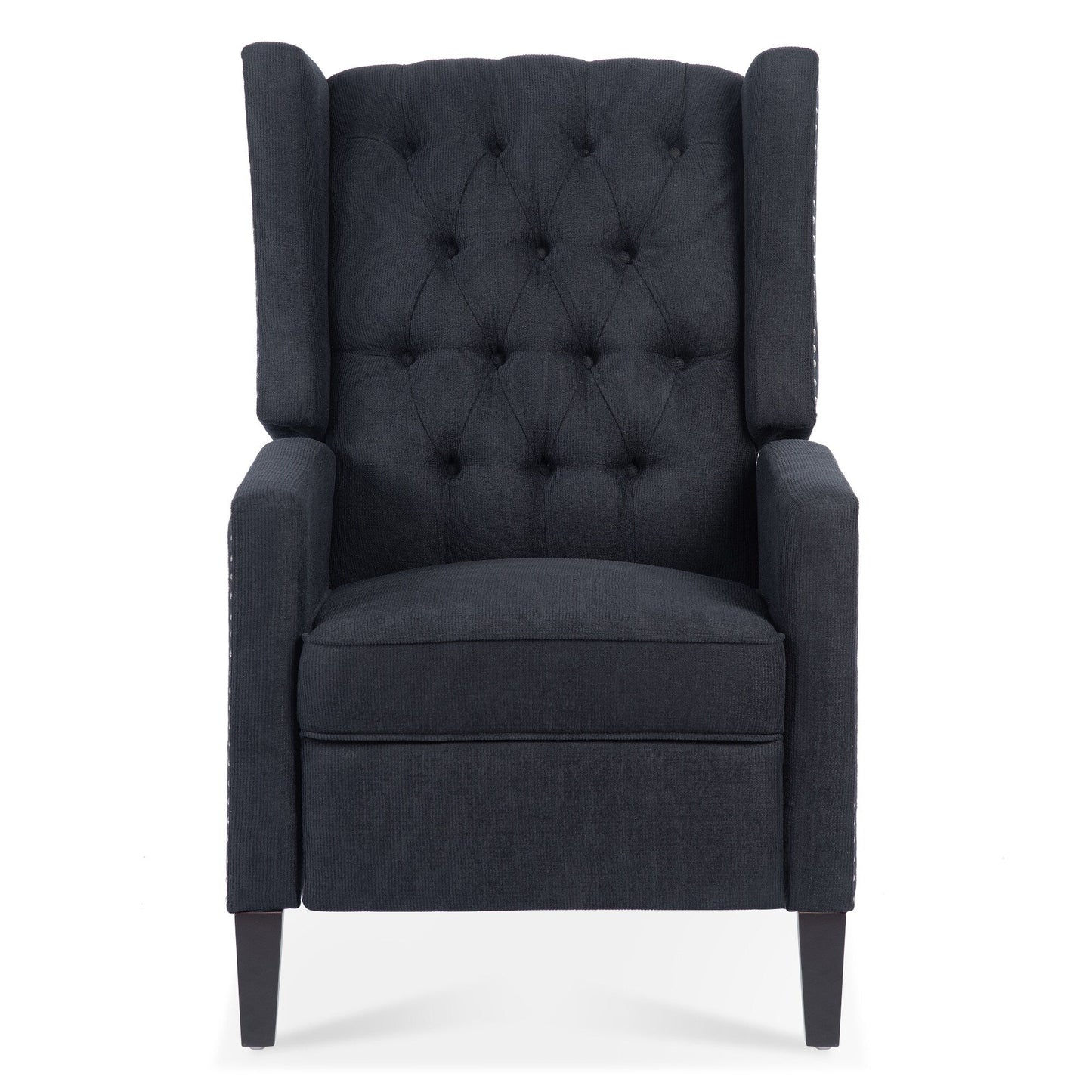 Christopher Knight Home Upholstered Wing Back Push Recliner Chair