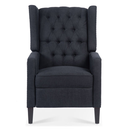 Christopher Knight Home Upholstered Wing Back Push Recliner Chair