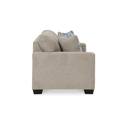 Gavin Sleeper Sofa, Queen Bed, Parchment Brown Upholstery, 85 Inch