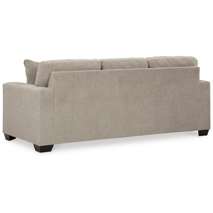 Gavin Sleeper Sofa, Queen Bed, Parchment Brown Upholstery, 85 Inch
