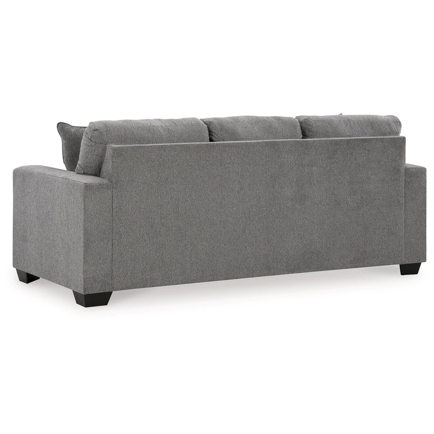 Gavin Sleeper Sofa, Queen Size Bed, Graphite Gray Upholstery, 85 Inch