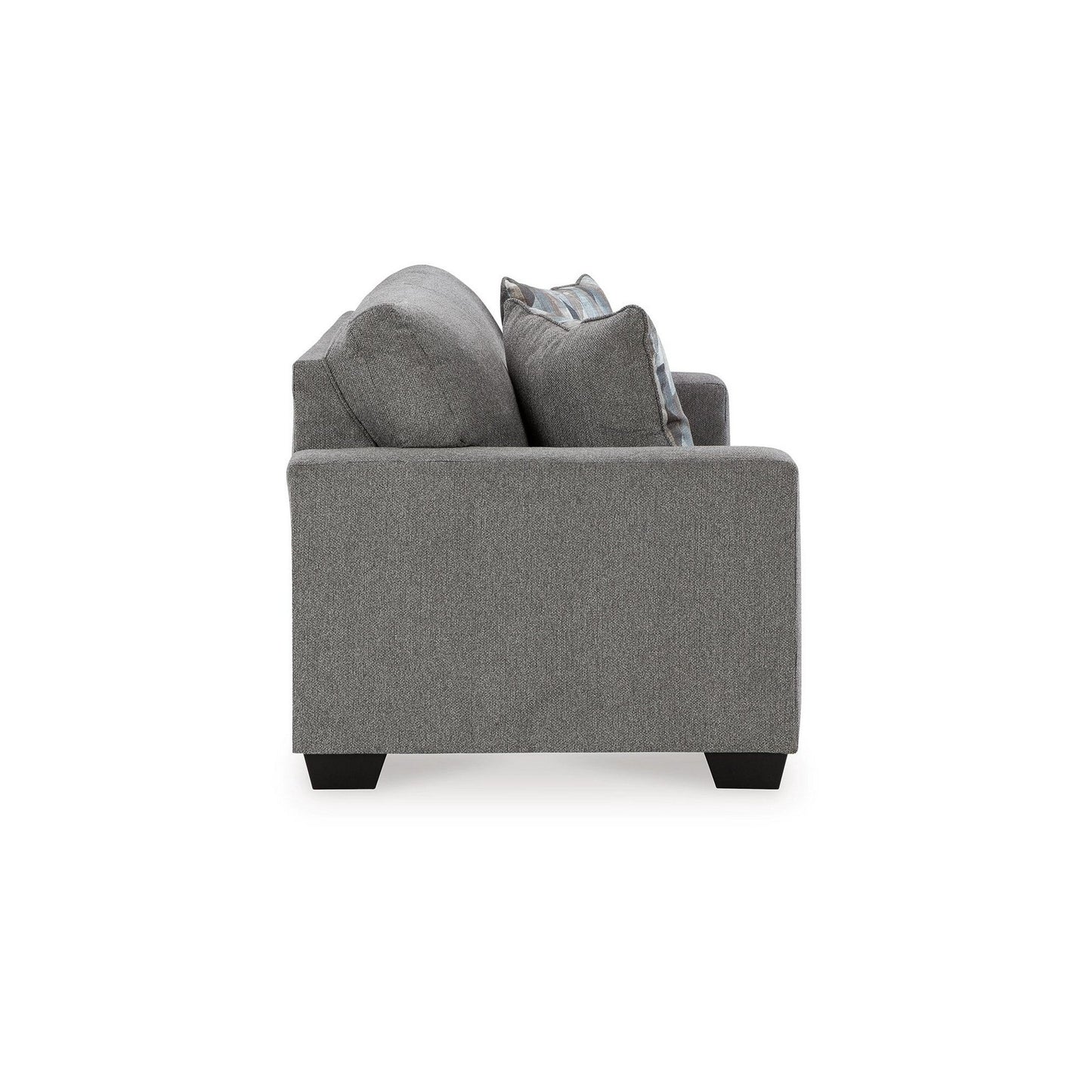 Gavin Sleeper Sofa, Queen Size Bed, Graphite Gray Upholstery, 85 Inch
