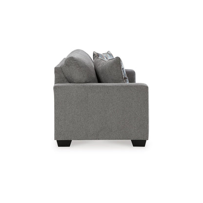 Gavin Sleeper Sofa, Queen Size Bed, Graphite Gray Upholstery, 85 Inch