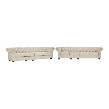 Gdansk 4-Seat Modular Chesterfield Sofa
