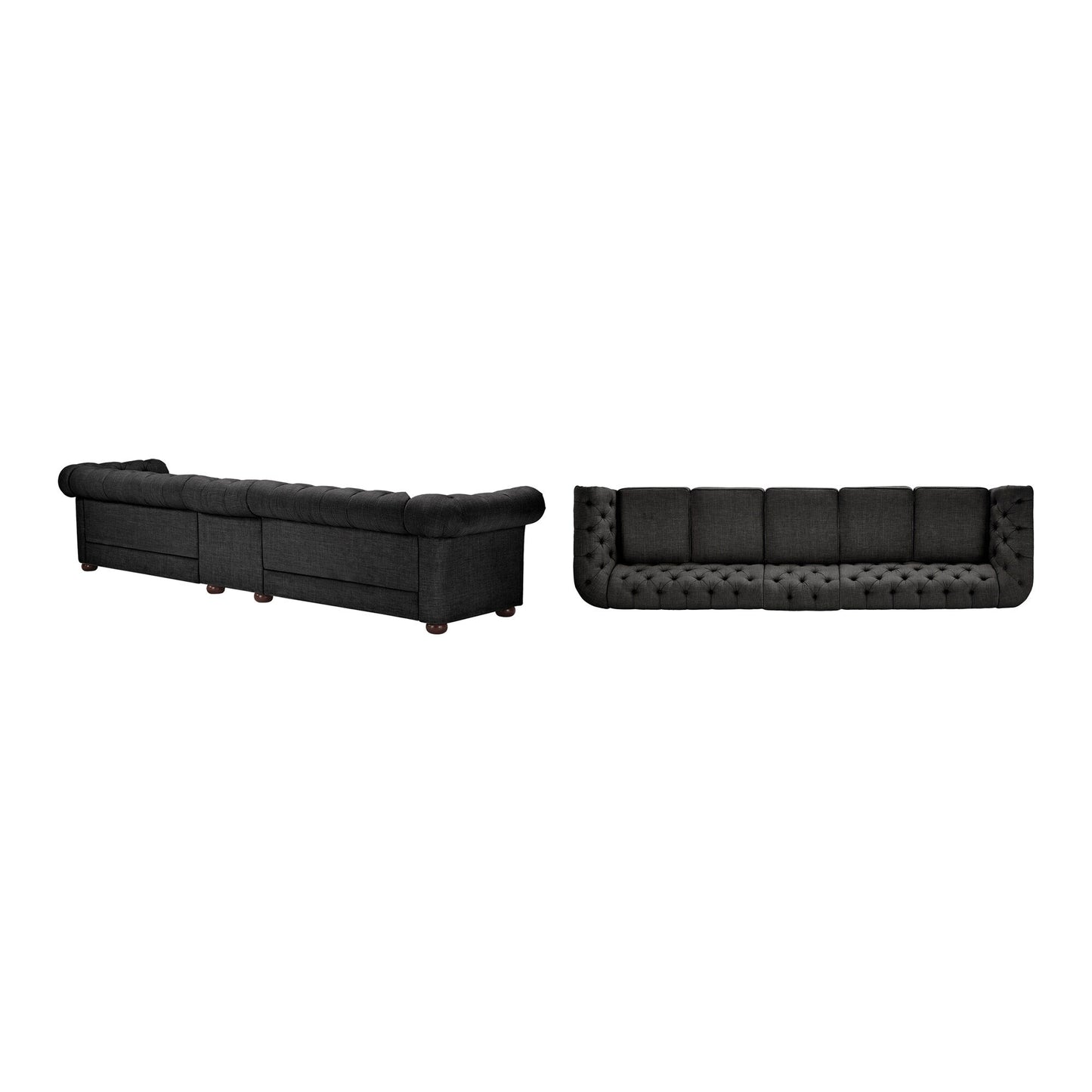 Gdansk 4-Seat Modular Chesterfield Sofa
