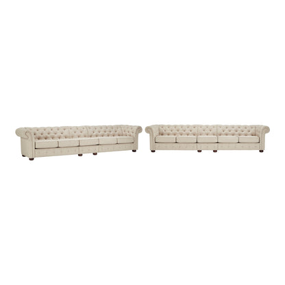 Gdansk 4-Seat Modular Chesterfield Sofa