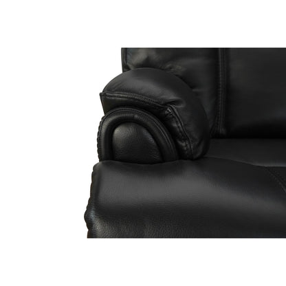 Genuine Top Grain Adjustable Headrest Extendable Footrest Zero Gravity Reclin Power Recliner
