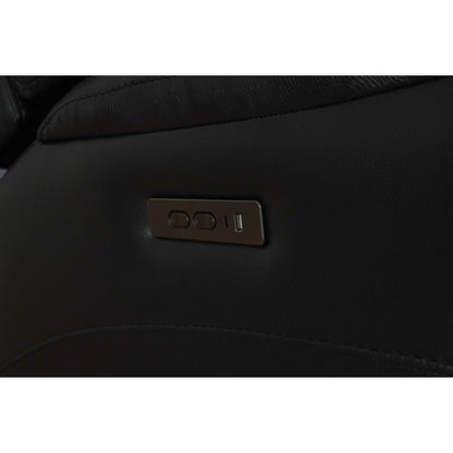 Genuine Top Grain Adjustable Headrest Extendable Footrest Zero Gravity Reclin Power Recliner