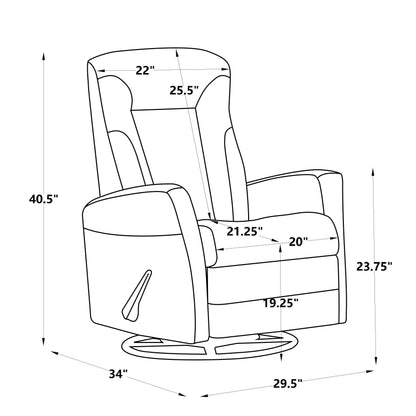 Glider Recliner Rocker Recliner Swivel Recliner Chair Accent Chair