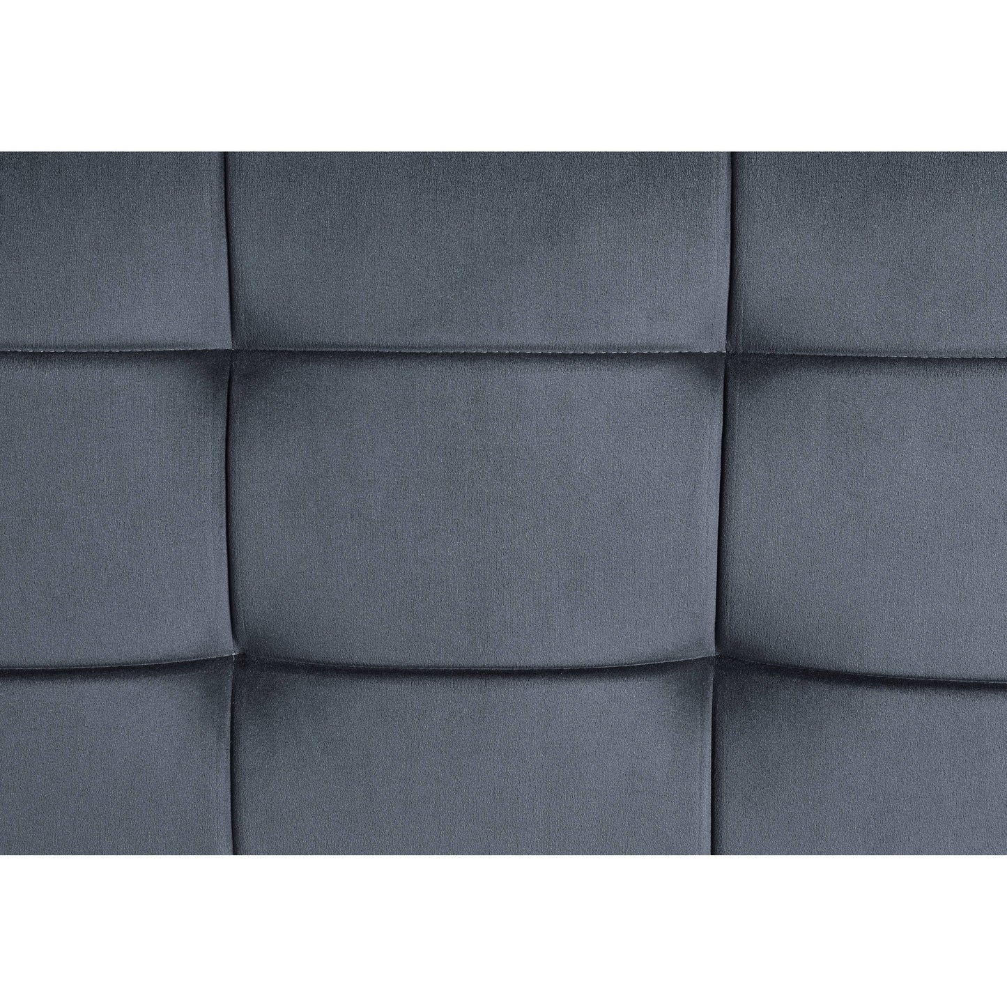 Gray 51 Velvet Button Tufted Loveseat Sofa with Memory Foam Seat Cushion for Living Room